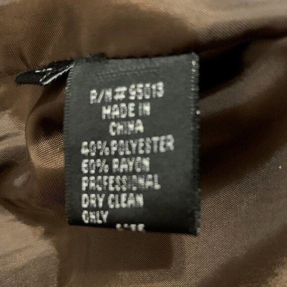 Mechant. Sz Small. Floral Tapestry Button Up Lined Jacket. Long Sleeve. WTC - Picture 8 of 8